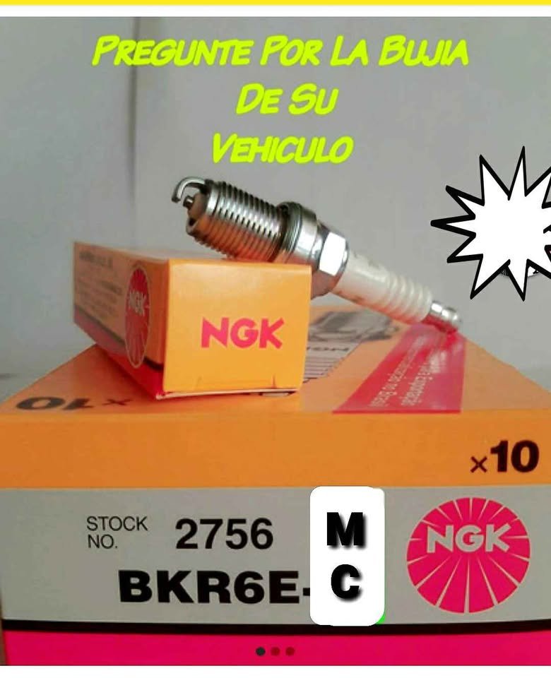 BUJÃAS NGK BKR6E y BKR6EKB-11 Ver en DescripciÃ³n Para que vehÃ­culo