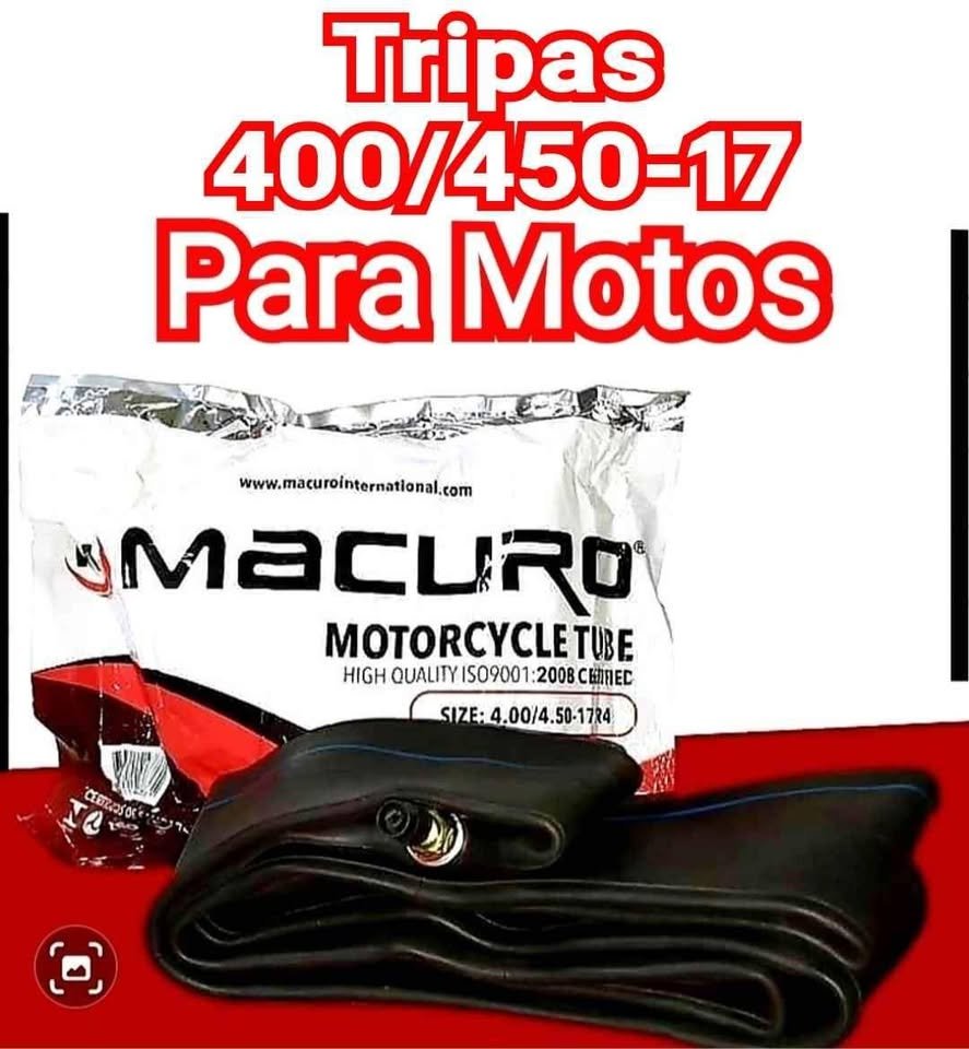 Tripas 400/450-17 Para Motos