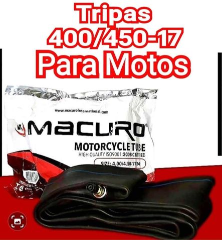 Tripas 400/450-17 Para Motos