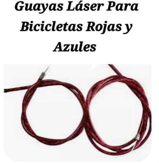 Guayas Laser Para Bicicletas Rojas y Azules