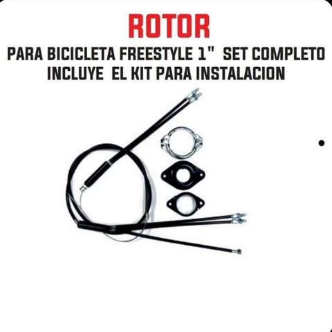 Rotor Para Bicicletas Feestyle Kit Completo De Instalación