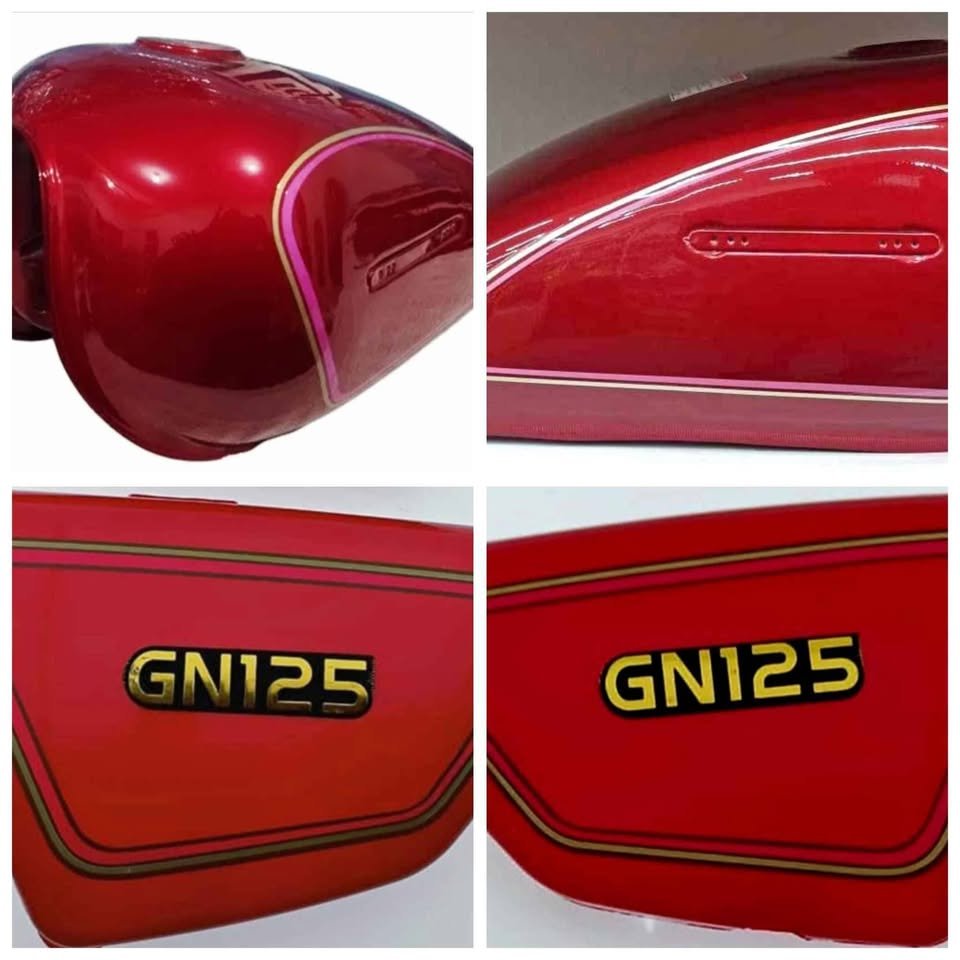 Tanque De Gasolina Para GN 125 solo Rojo