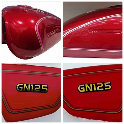 Tanque De Gasolina Para GN 125 solo Rojo
