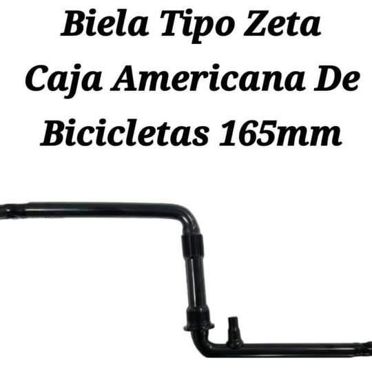 Biela Tipo Zeta Caja Americana De Bicicletas 165mm