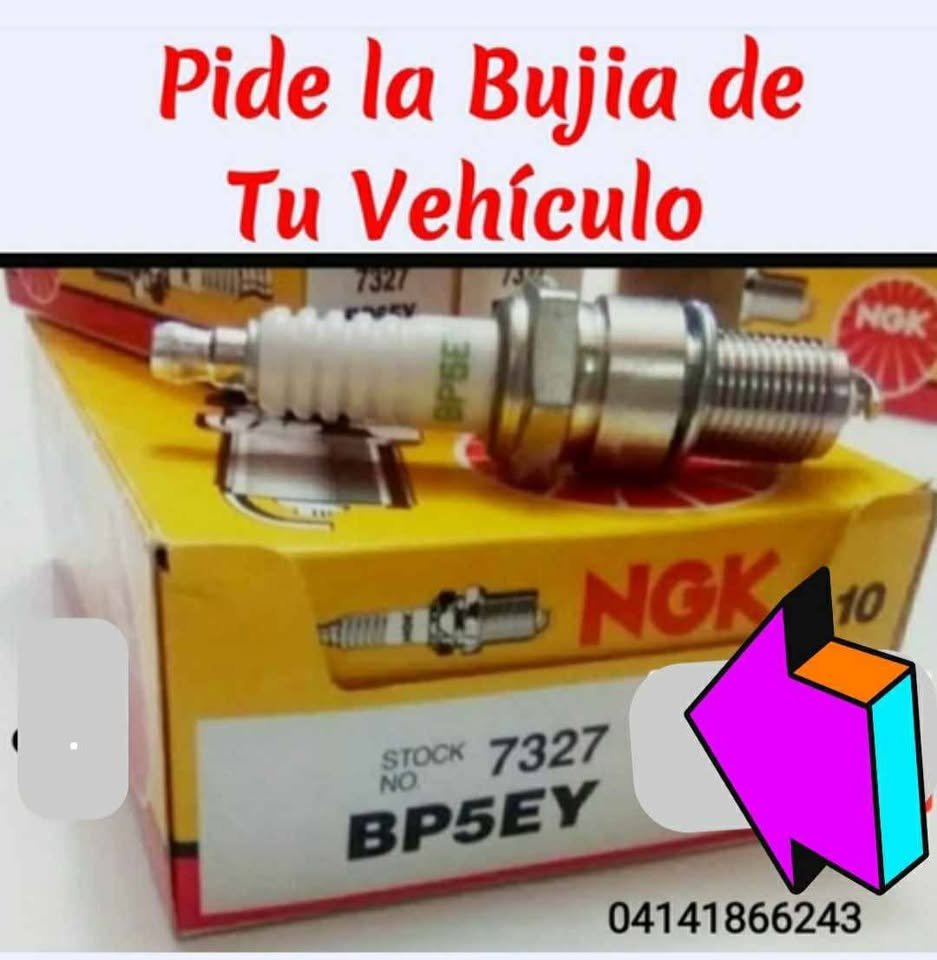 Bujias NGK BP5ey Toyota Samuray, Machito, Land Cruiser, Fiat Premio, Tempra, Uno, Dodge 318 y 360