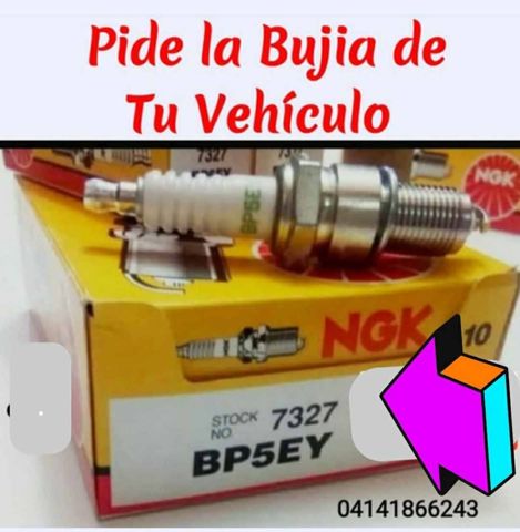 Bujias NGK BP5ey Toyota Samuray, Machito, Land Cruiser, Fiat Premio, Tempra, Uno, Dodge 318 y 360