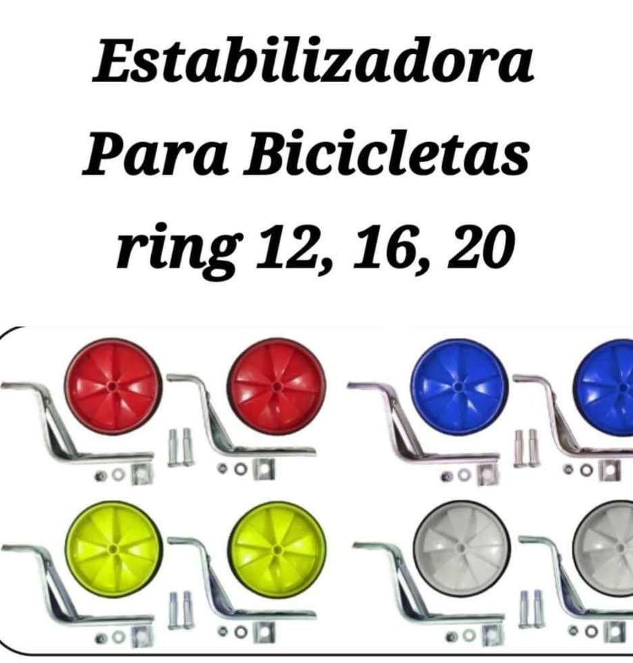 Ruedas Estabilizadoras Para Bicicletas Ring 12, 16, 20