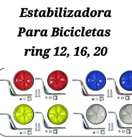 Ruedas Estabilizadoras Para Bicicletas Ring 12, 16, 20