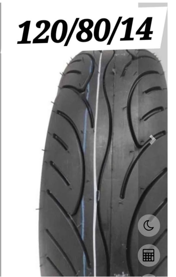 Cauchos 120/80/14 Para motos