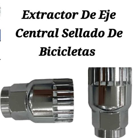 Extractor E" De Eje Central Sellado De Bicicletas