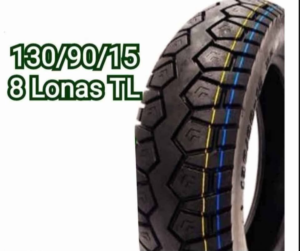 Cauchos 130/90/15 de 8 lonas IST