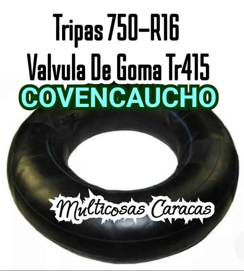 Tripas Para Camiones 750-R16 Valvula De Goma TR415