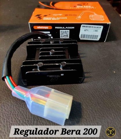 Regulador Motos Bera 200 5 cables