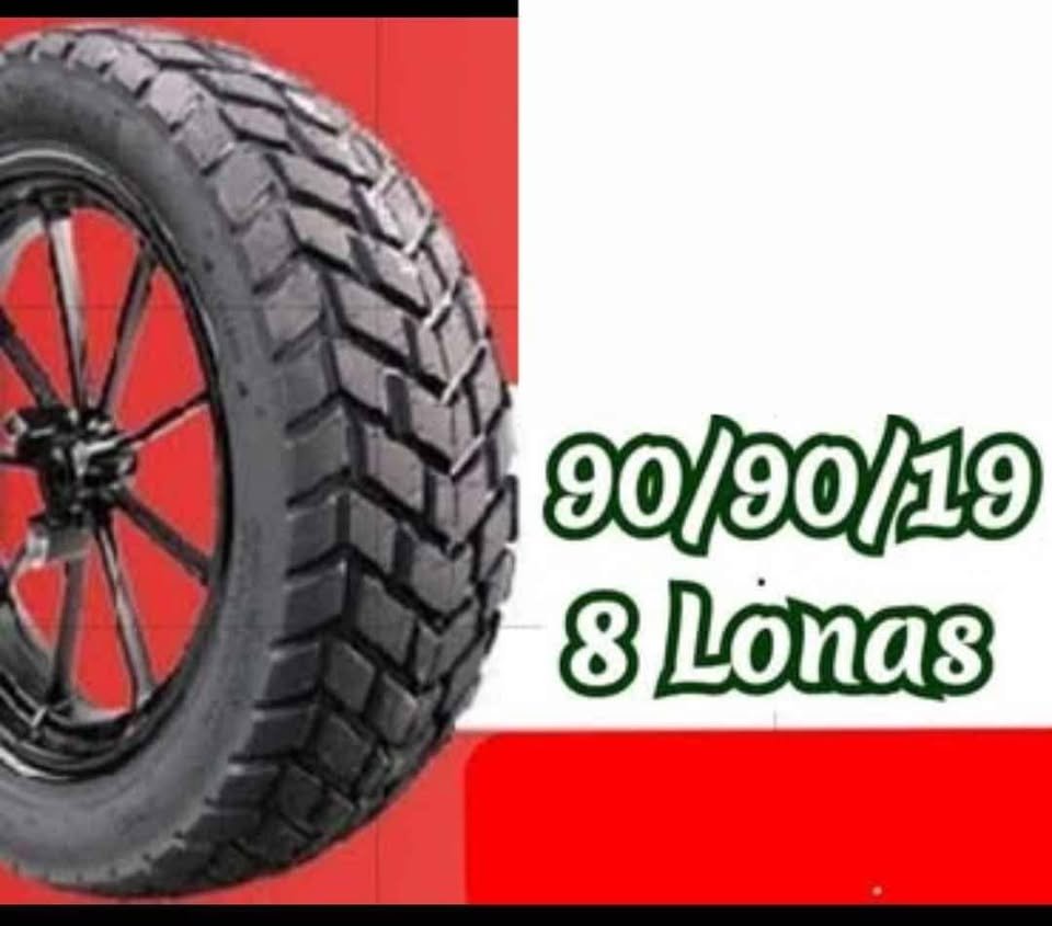Cauchos 90/90/19 de 8 Lonas Marca KST Para TX-200