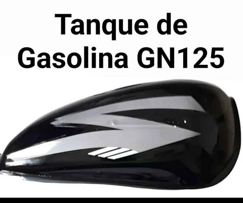 Tanque de Gasolina De GN125 Suzuki Solo Color Negro