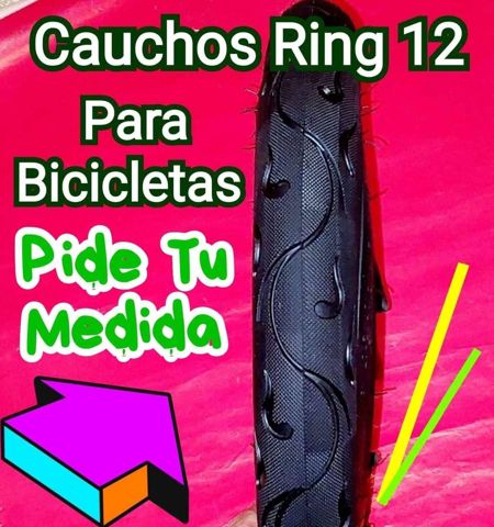 Cauchos Para Bicicletas Ring 12 También 16, 20, 24, 26, 29, 700