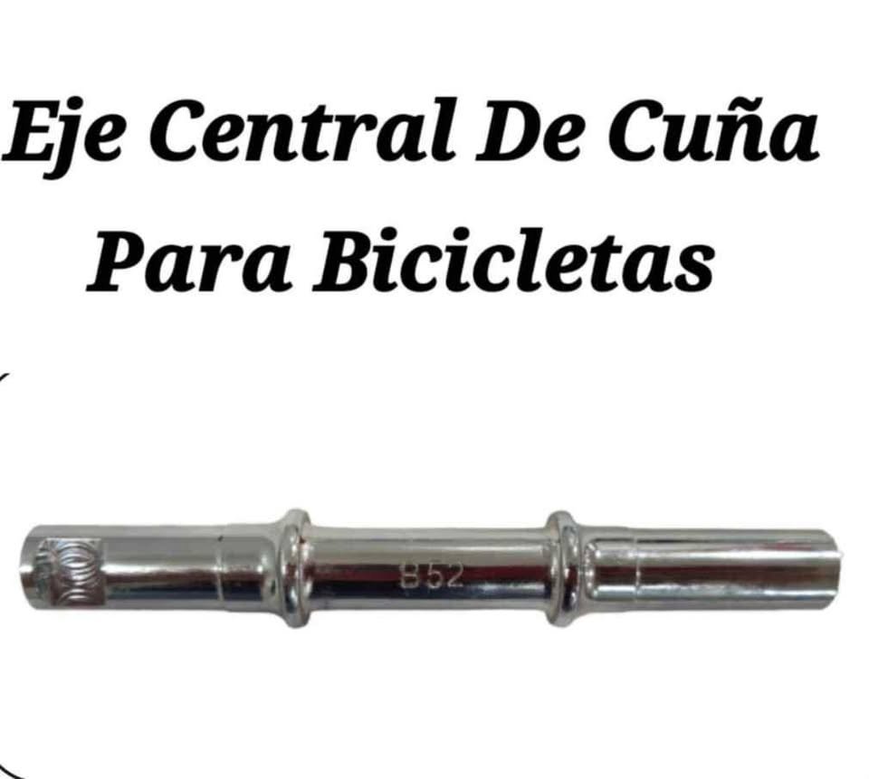 Eje Central C De Cuña Para Bicicletas