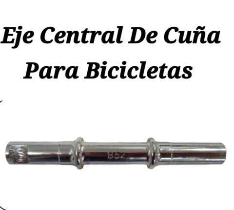 Eje Central C De Cuña Para Bicicletas