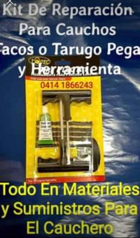 De Tacos o Tarugos Para Reparar Cauchos