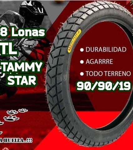 Cauchos 90/90/19 Para Tx200 CB