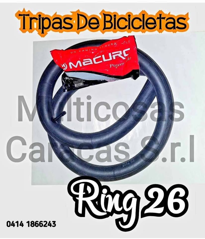 Tripas Para Bicicletas Ring 26, 29, 24, 20