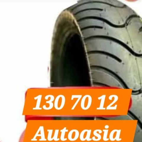 Cauchos 130/70/12 de 8 lonas Marca Macuro