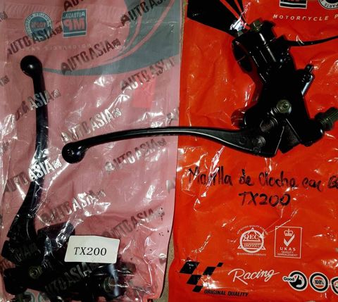 Manilla Con Base Para Motos TX200