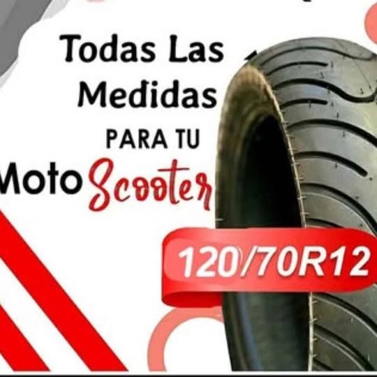Cauchos 120/70/12 8lonas