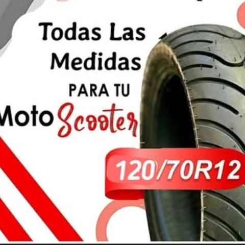 Cauchos 120/70/12 8lonas