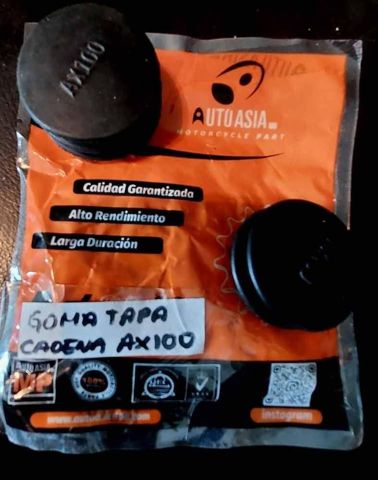 Gomas Tapa Cadena Motos AX100