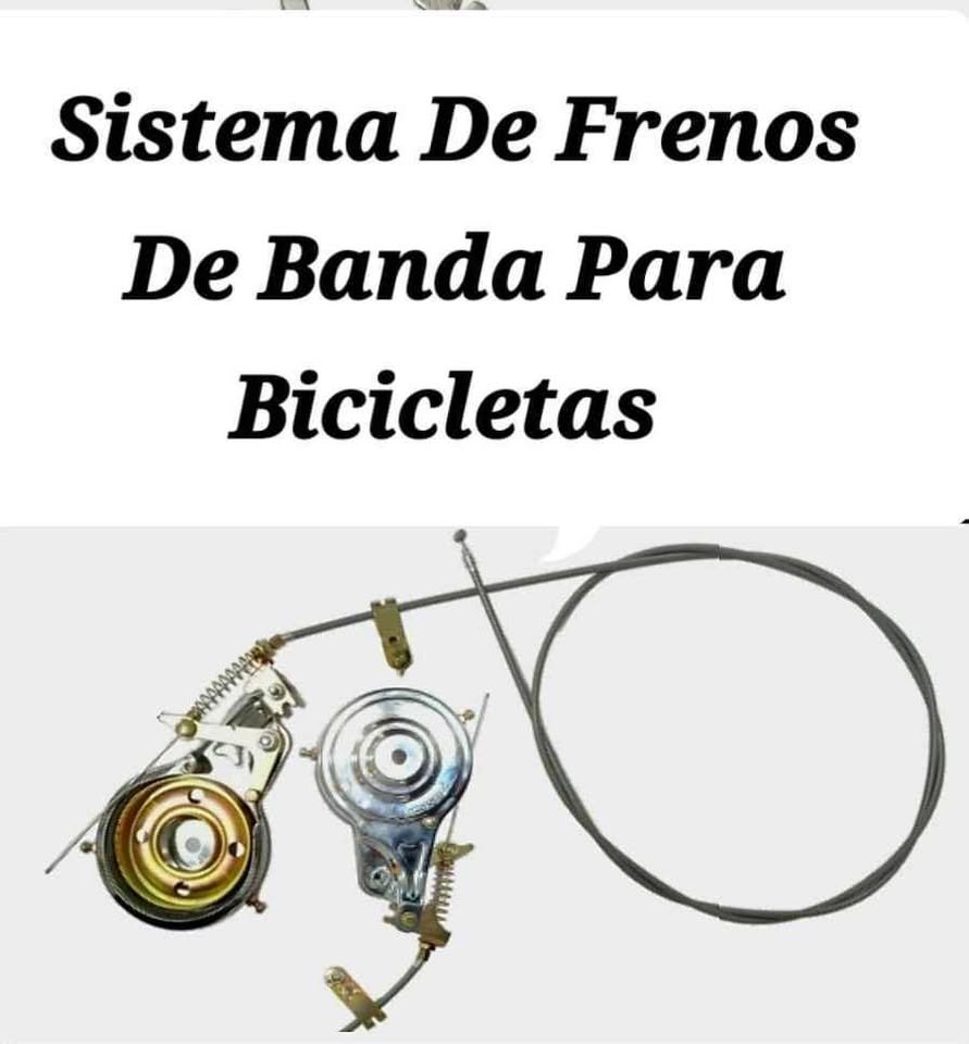 Sistema De Freno De Banda Para Bicicletas