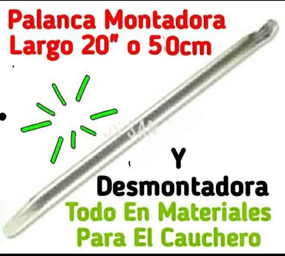 Palanca Montadora y Desmontadora De Cauchos 20" o 50cm D Largo