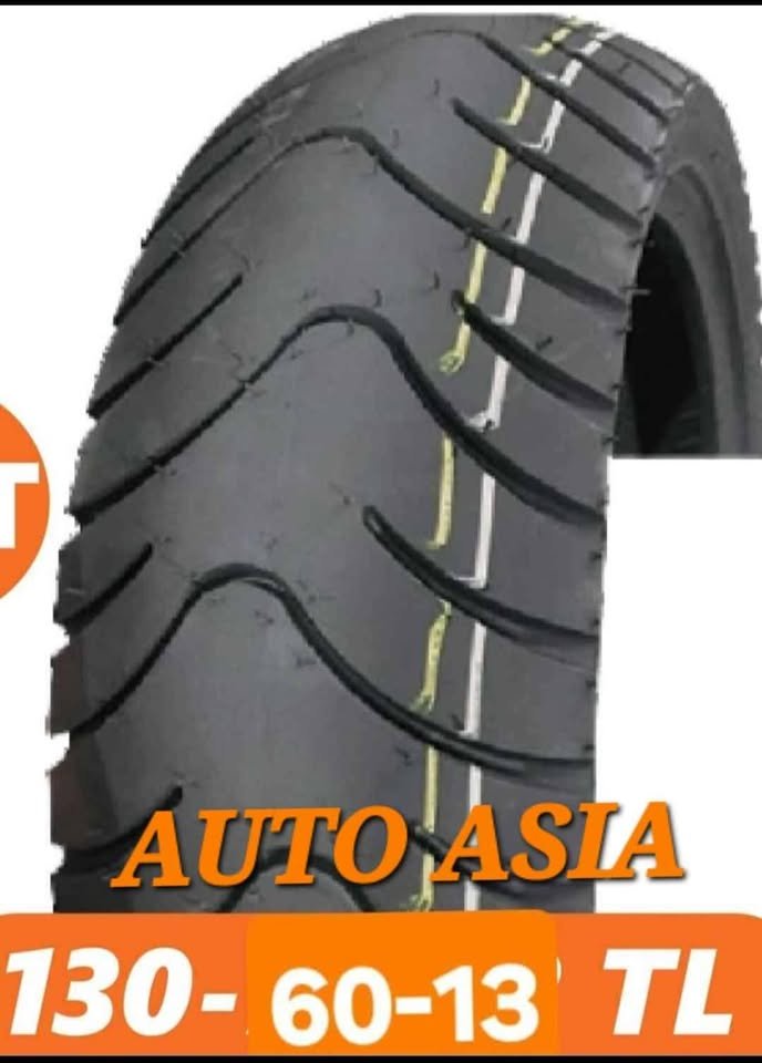 Cauchos 130/60/13 Scooter Para Montar Con valvula Marca Autoasia