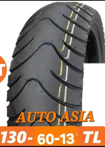 Cauchos 130/60/13 Scooter Para Montar Con valvula Marca Autoasia